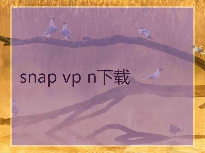 snap vp n下载