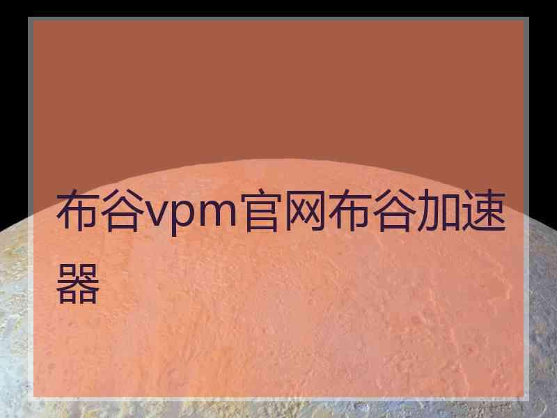 布谷vpm官网布谷加速器