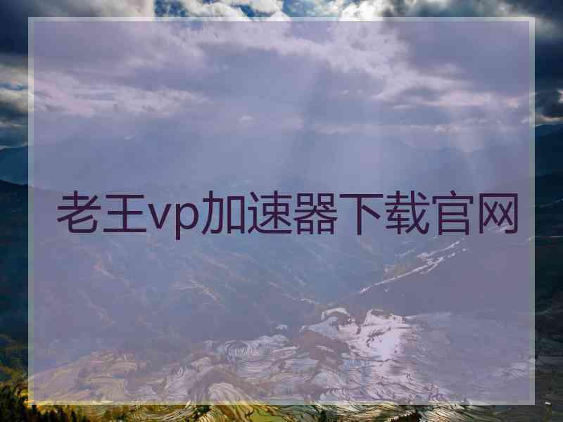 老王vp加速器下载官网